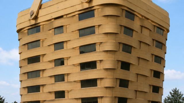 Quirky Seven-Story Basket Building Hits the Market for $8.5 Million | hl8 slot, mine clone
