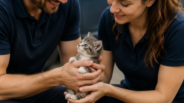 Unexpected Delivery: Couple's Heartwarming Rescue of Abandoned Kitten | sultan138, cara main hot hot